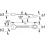 Kombinētā uzgriežņatslēga Gedore 6003770 Dziļums 92 mm Augstums 54 mm Svars 1,89 kg