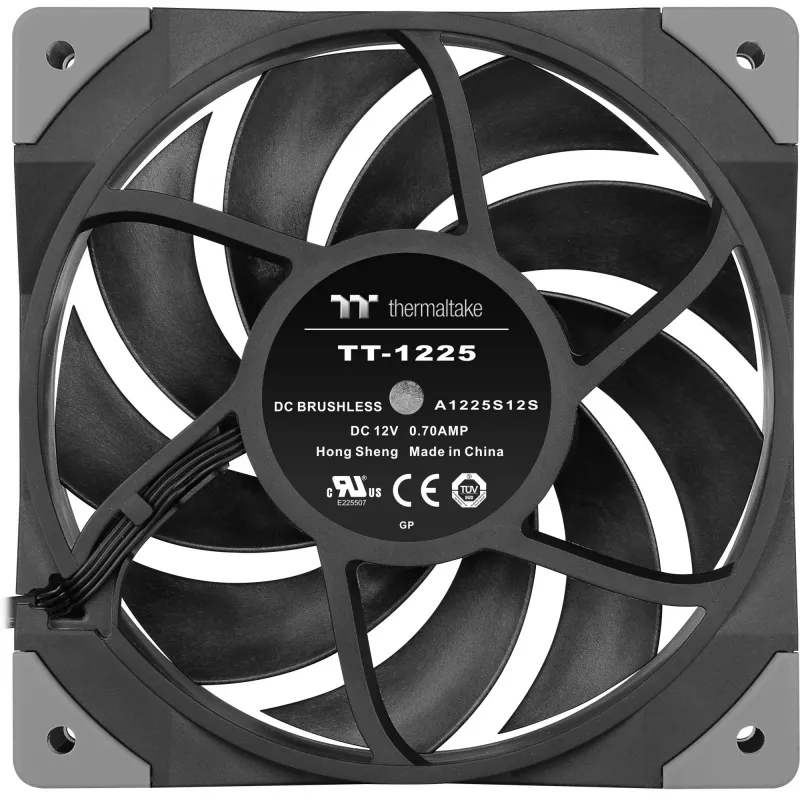 Thermaltake Toughfan 12 2-Pack Melns