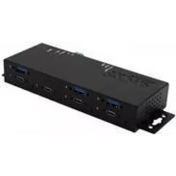 Exsys EX-1237HMVS - Centrmezgls - 3 x USB 3.2 Gen 2 + 4 x USB-C 3.2 Gen 2