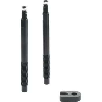 Ventil-Extension Tubeless, 65mm (melns, 2 gab. komplekts)