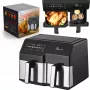 Extralink Home gaisa fritēze SJ-1000 10L EU, (6L+4L) 2500W