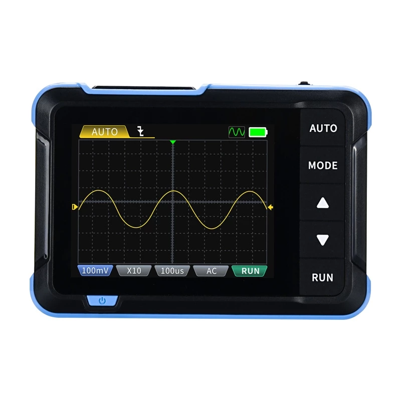 Pārnēsājams 2-in-1 mini osciloskops un signālu ģenerators Fnirsi DSO153 ar 150 MHz joslas platumu, 1 GS/s paraugu ņemšanas ātrumu