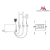 Maclean MCE34 ārējais krēslas sensors, 2000 W