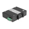 Ethernet slēdzis DELOCK 80162 — 5‑portu Gigabit RJ45 DIN sliedes montāžai
