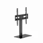 Grīdas TV statīvs GEMBIRD TVS-D65S-01 32–65 collu televizoriem, regulējams augstums, slīpums, VESA līdz 400x400, maks. slodze 40 kg