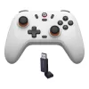 Bezvadu spēļu kontrolieris GameSir T4n Lite balts – Bluetooth saderīgs, bezvadu, uzlādējams