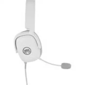 Galvas austiņas QPAD GAMIAC HS71, vadu, galvas lente, USB Type-C, circumaural, 20–20000 Hz, 2,2 m kabelis, balta