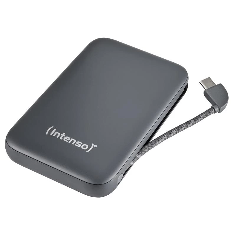 Ārējais akumulators USB 10000MAH/pelēka S10000 7333034 Intenso