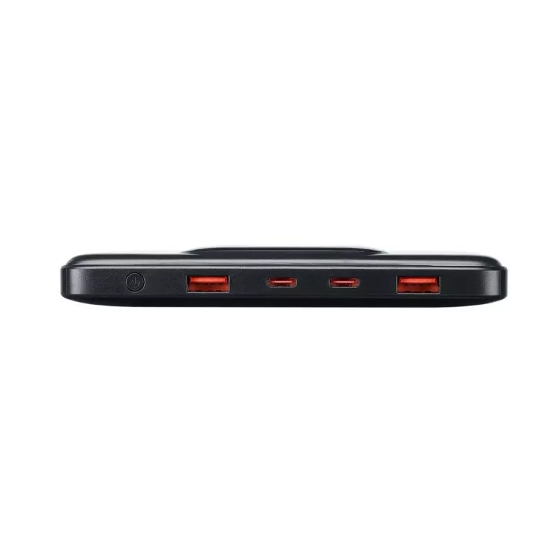 Ārējais akumulators Rivacase VA1090 — 20000 mAh, 77 Wh, kopējā izejas jauda 100 W, 440 g