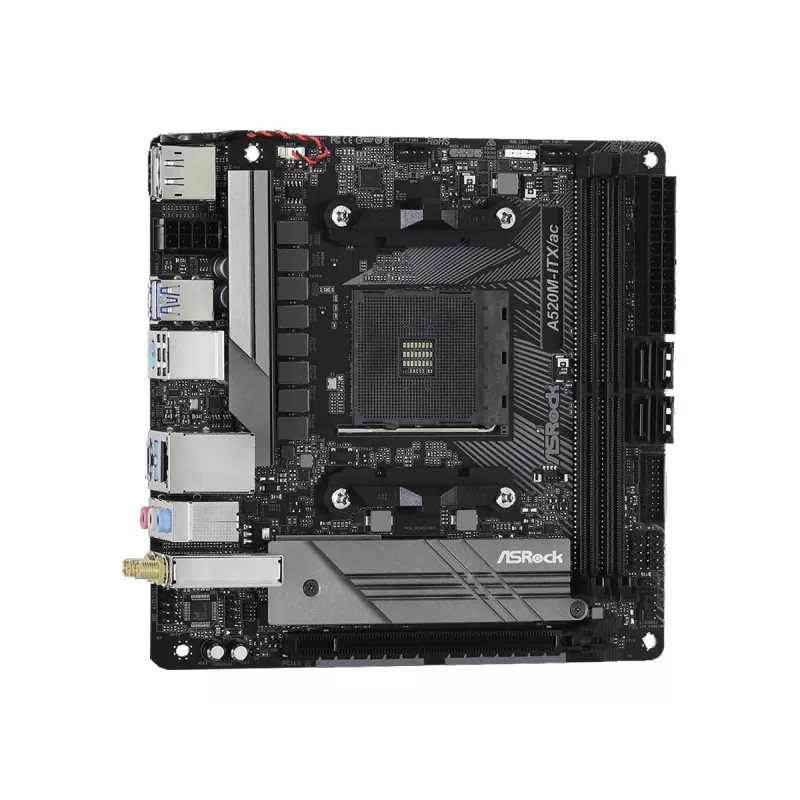 Mātesplate ASRock A520M-ITX/ac Socket AM4 micro ATX