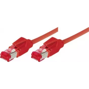 Tecline 71810R Ethernet komutācijas kabelis, sarkans