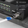 Extralink SFP28 25G 2-Pack | SFP28 modulis | 25Gbps, LC/UPC Duplex, 1310nm, 10km, vienmoda, DOM tīkla raiduztvērēja modulis