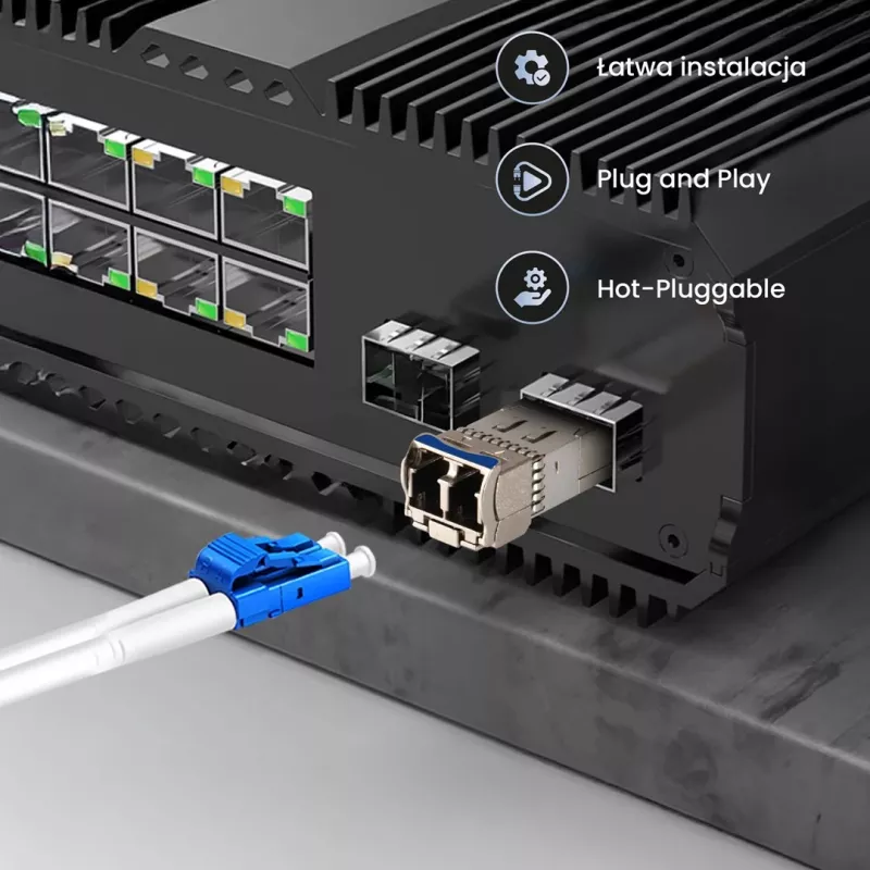 Extralink SFP28 25G 2-Pack | SFP28 modulis | 25Gbps, LC/UPC Duplex, 1310nm, 10km, vienmoda, DOM tīkla raiduztvērēja modulis
