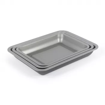 Cepamās pannas komplekts Salter BW13675 3 gab., nepiedegošs, piemērots cepeškrāsnij