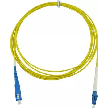 Optiskās šķiedras komutācijas kabelis CBO SFP2122BU1MK 1 m LC–SC OS2 vienmoda, dzeltens