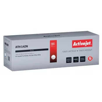 Activejet ATH-142N tonera kasetne HP printerim, aizstāj HP 142A HP142A W1420A; Supreme; 950 lpp.; melna; ar mikroshēmu