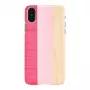 Viedtālruņa maciņš man and wood iPhone X/XS — rozā pīrāga balts