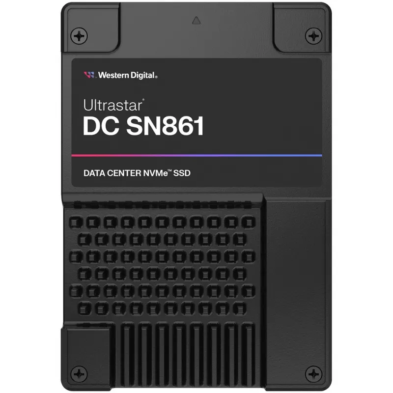 SSD disks Western Digital 7,68 TB U.2 PCI Express 5.0 NVMe Ultrastar DC SN861