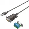 USB 2.0 uz RS422/RS485 adapteris Unitek Y-108301-1.5M ar FTDI mikroshēmu, 1,5 m kabelis