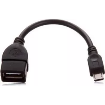 ALLNET USB_OTG_TYPA_MICRO 0,1 m Micro-USB A USB A melns USB kabelis (USB_OTG_TYPA_micro)
