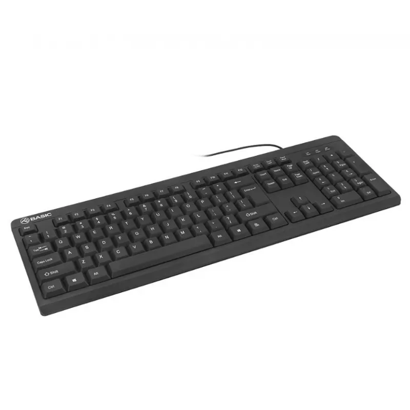 Tellur vadu USB tastatūra melna — Basic USB, US izkārtojums