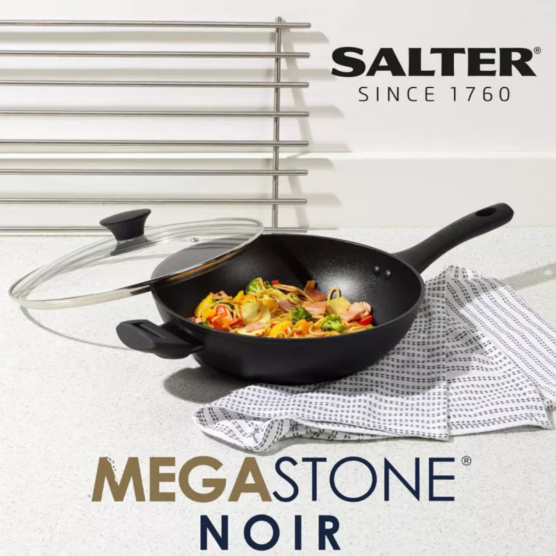 Salter BW09329AR 28 cm Megastone Noir nepiedegošais voks