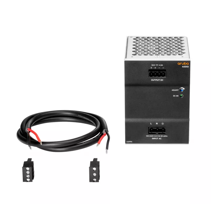 Hewlett Packard Enterprise HPE Aruba - barošanas bloks - maiņstrāva 100-240 V - 240 W - HPE Aruba 4100i (JL819A) ierīcei