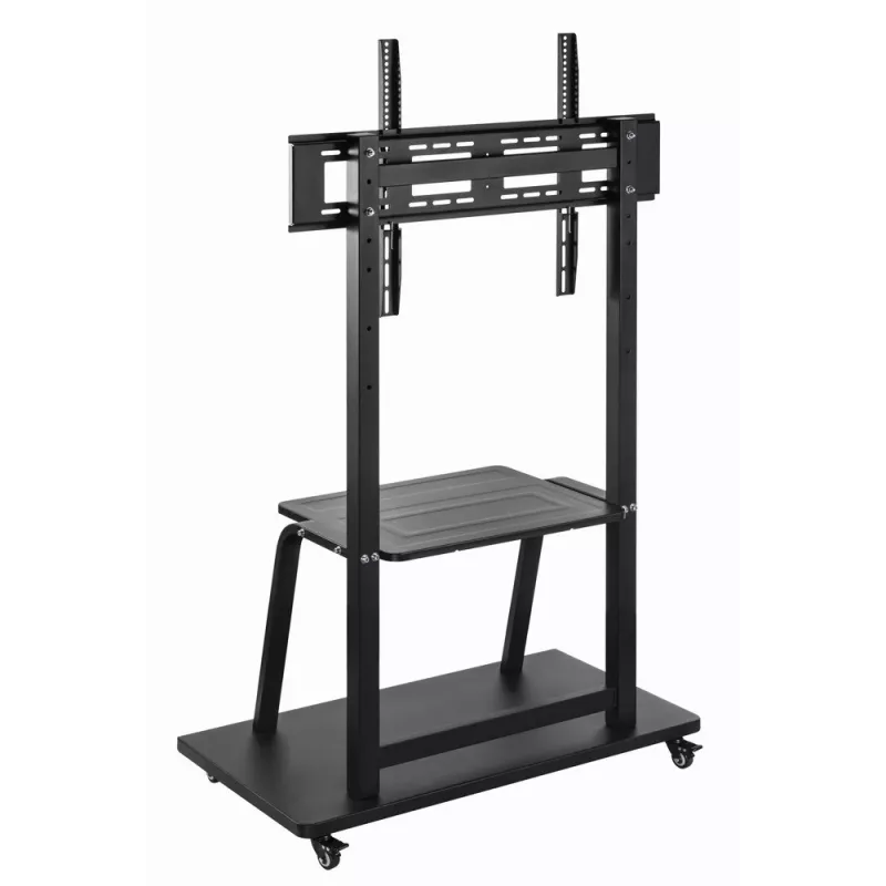 Gembird TVS-100F-01 statīvs izkārtņu displejiem 2.54 m (100) Melns