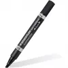 Pastāvīgais marķieris Staedtler Lumocolor permanent duo 348 B melns 1 gab.