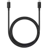Satechi ST-YTB100K Thunderbolt kabelis 1 m 40 Gbit/s Melns