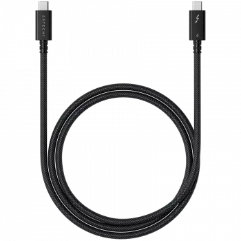 Satechi ST-YTB100K Thunderbolt kabelis 1 m 40 Gbit/s Melns