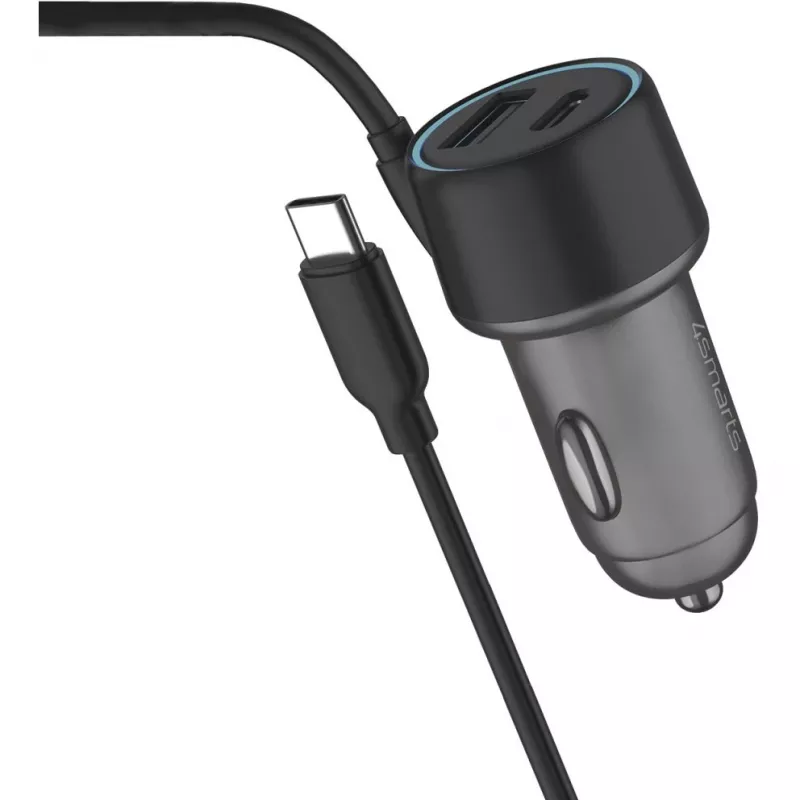 4smarts 540988 Strāvas adapteris Pelēks
