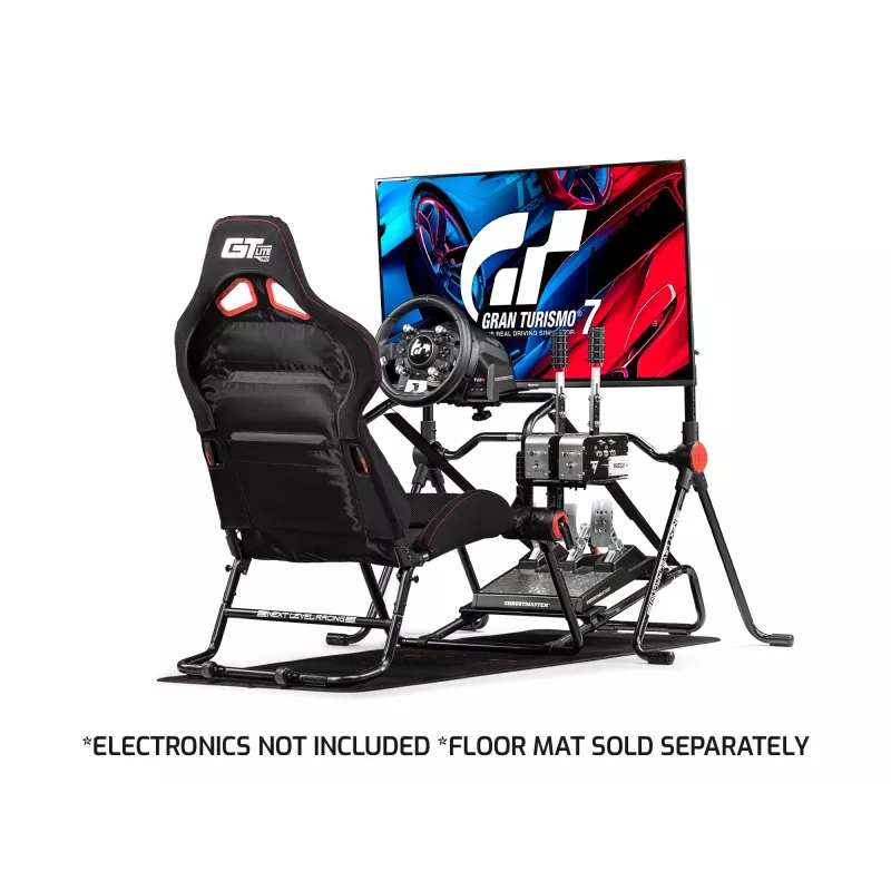 Salokāmais kauss Next Level Racing GT Lite Pro NLR-S031 — kompakts salokāms sacīkšu kauss ar regulējamu sēdekli