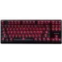 Vadu spēļu tastatūra MODECOM VOLCANO LANPARTY — USB, angļu izkārtojums, melna