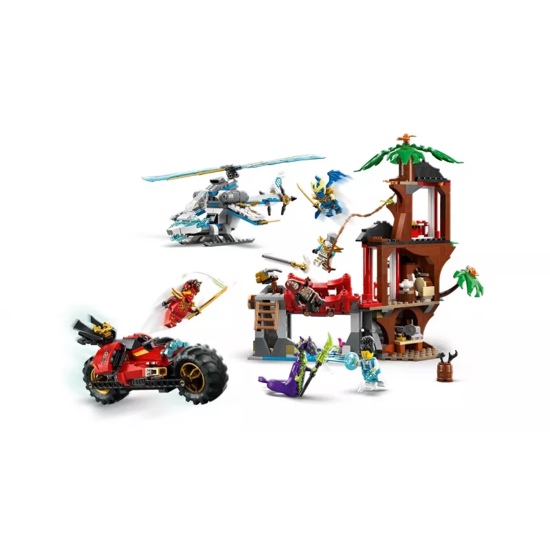 LEGO NINJAGO 71857 Ninja transportlīdzeklis koku mājas kauja