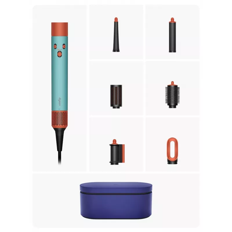 Multistyleris Dyson Airwrap Warm Black Blue Green Orange 1300 W