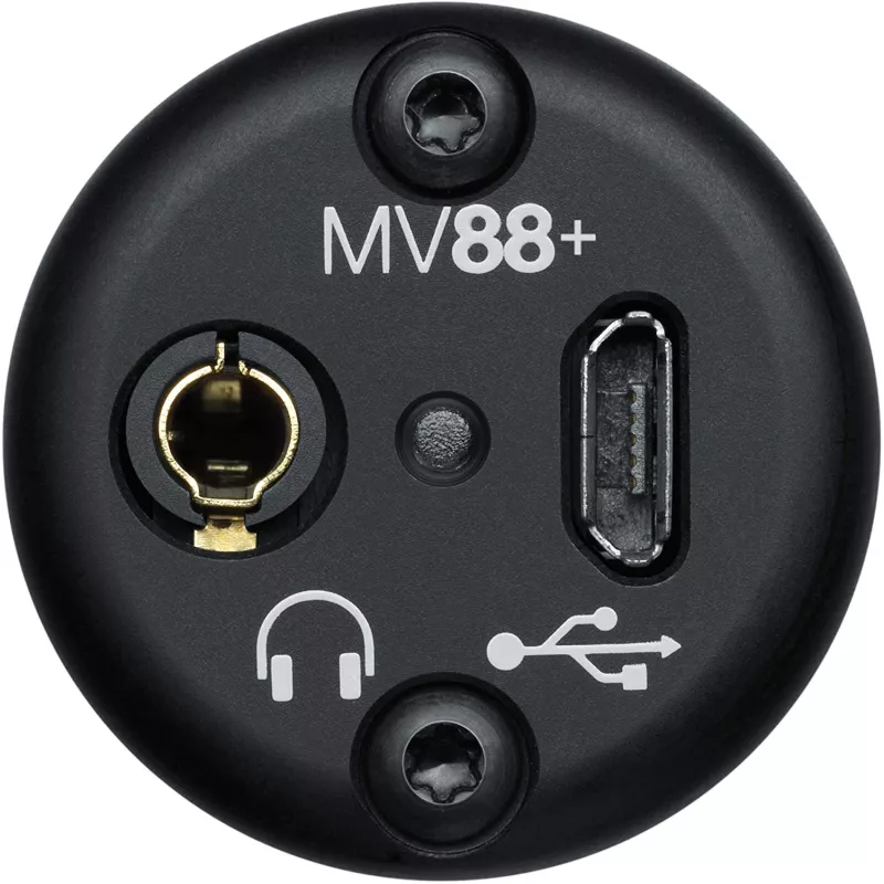 Shure MV88+ VIDEO KIT Black galda mikrofons