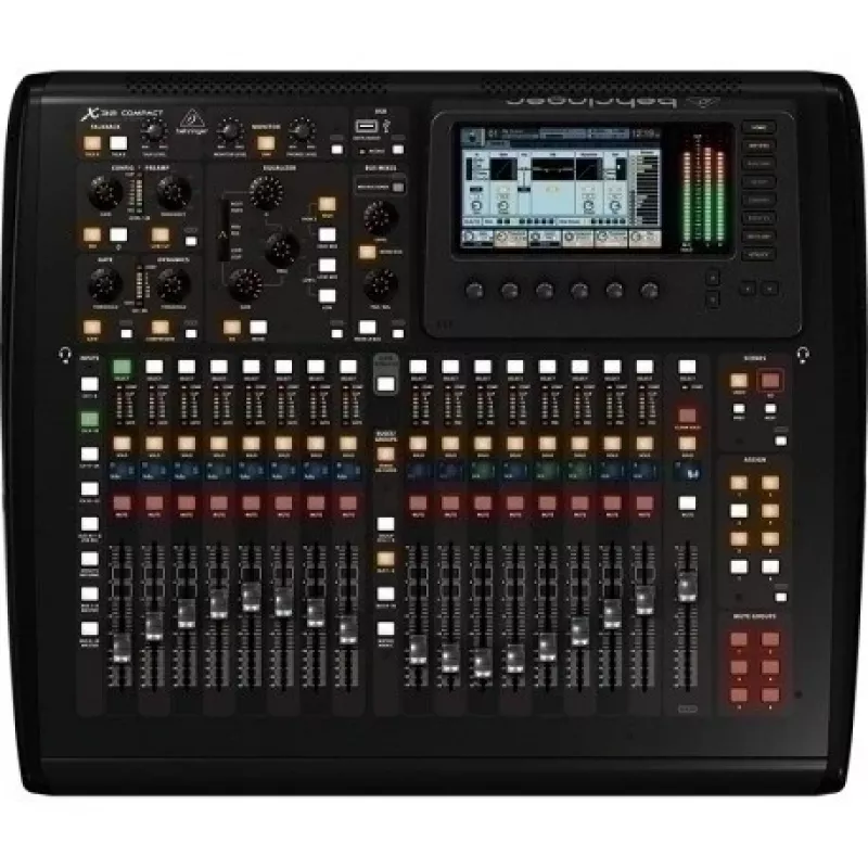 Behringer X32 Compact mikseris 40 kanāli 10–22 000 Hz melns