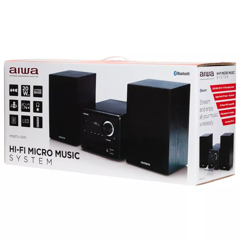 Hi-Fi Micro mūzikas sistēma MSBTU-300