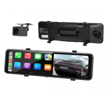 BLACKBOX DVR F620 Carplay Android video ierakstītājs + aizmugures kamera