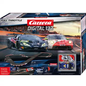 Carrera DIGITAL 132 Full Throttle sacīkšu trase no CARRERA — slot car digitālā 1:32 mērogā