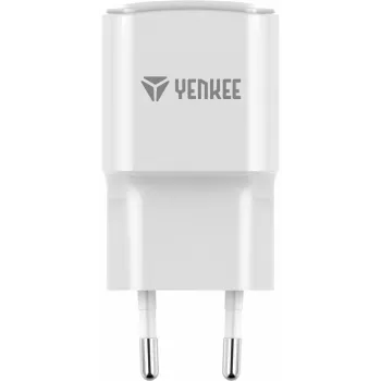 USB A 12W 2.4A tīkla lādētājs ir Yenkee produkts no mūsu mobilo ierīču lādētāju klāsta. Izceļas ar baltu apdari, sienas tipu un 12W jaudu.