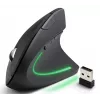 Bezvadu pele ESPERANZA EM133 — ergonomiska labā roka, 1600 DPI, 6 pogas, 2,4 GHz USB nano uztvērējs, 10 m diapazons, melna
