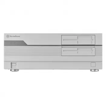 Silverstone SST-FLP01W HTPC datora korpuss, balts
