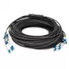 DIGITUS Vorkonfektionierte Fibre Optic Universal Breakout kabelis, Singlemode OS2, 8 šķiedras, LC/UPC - LC/UPC