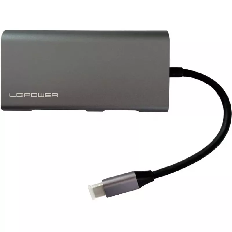 Klēpjdatora dokstacija LC-Power LC-HUB-C-MULTI-5 USB 3.2 Gen 1 Type-C vadu