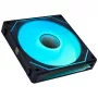 140mm Lian Li UNI FAN SL-INF Reverse Blade RGB korpusa ventilators, modelis UF-RSLIN140-1B