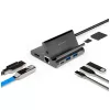Turētājs planšetdatoram/viedtālrunim 7in1 Dex HDMI/RJ45