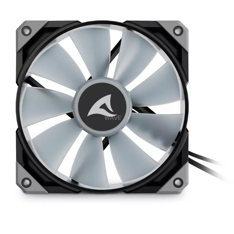 SHARKOON F50 120mm ARGB korpusa ventilators - melns