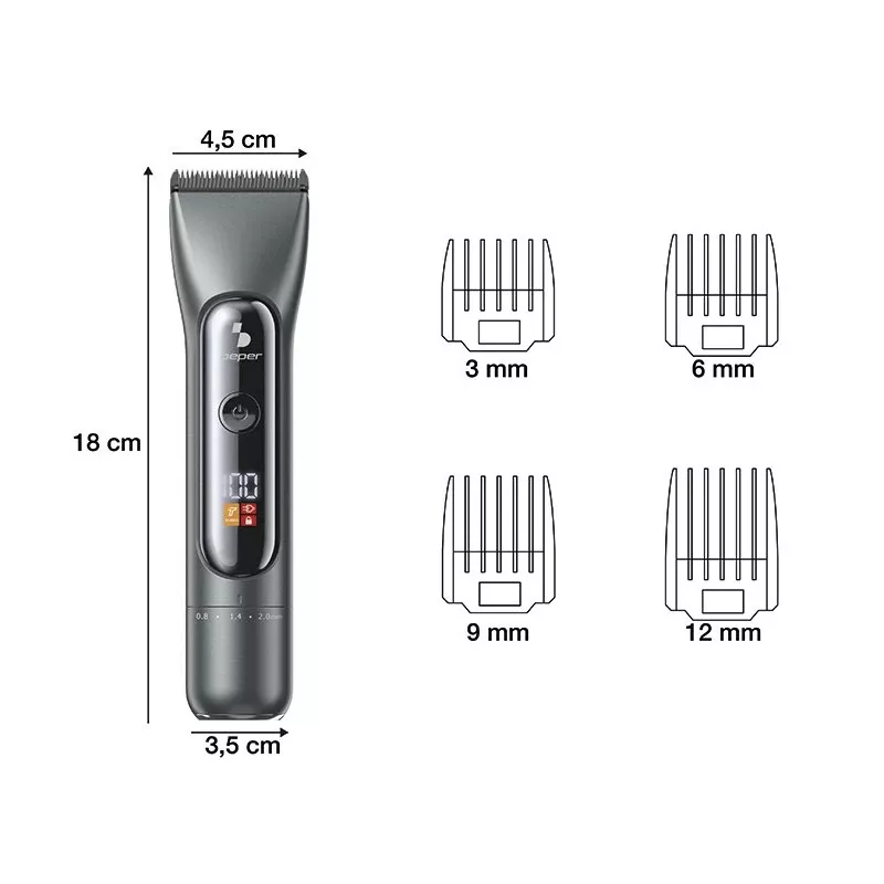 Elektriskā kafijas automāts Beper P304CAP010 600W 1.2L tilpums